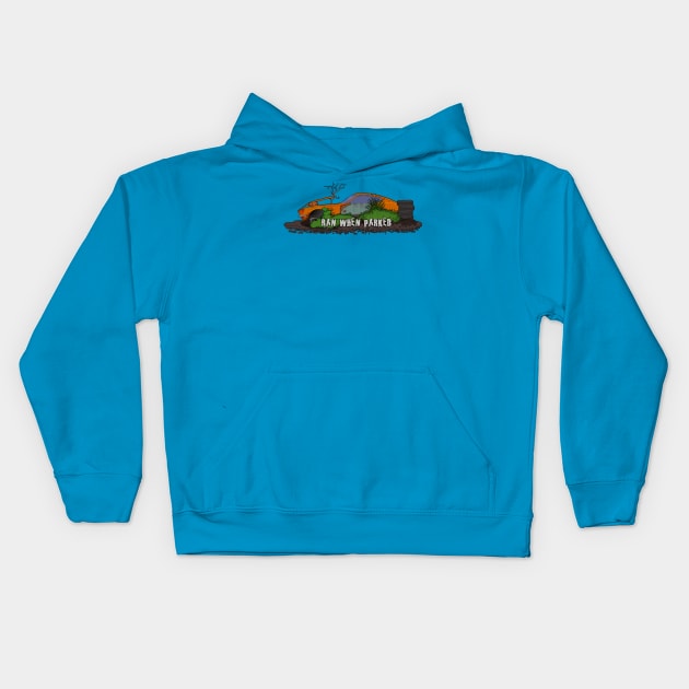 Ran When Parked Kids Hoodie by ConeDodger240